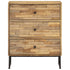 Hennessey - Sideboard Set 3 Pieces Reclaimed Teak Wood